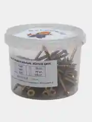 Шуруп универсальный 5,0х80, желтый цинк