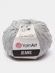 Серебряный пряжа YarnArt Jeans (ЯрнАрт Джинс)
