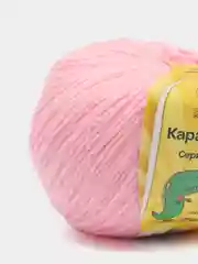 Розовый пряжа Камтекс "Карамелька" 50гр.175м. (100% акрил)