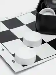 Настольная игра "Шашки" с полем