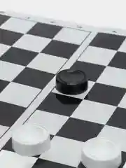 Настольная игра "Шашки" с полем