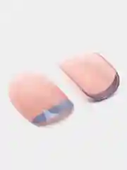 Золотой накладные ногти, с дизайном