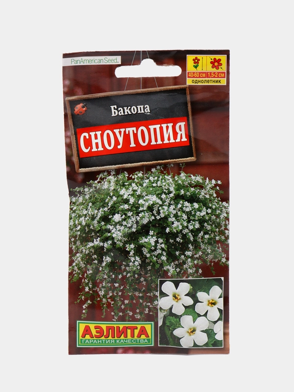 Семена цветов "Бакопа Сноутопия"