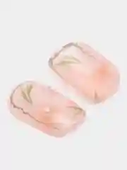 Лайм накладные ногти, с дизайном