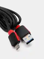 USB Кабель (провод) быстрой зарядки Android/iPhone  1м Micro/Type-C/Lightning