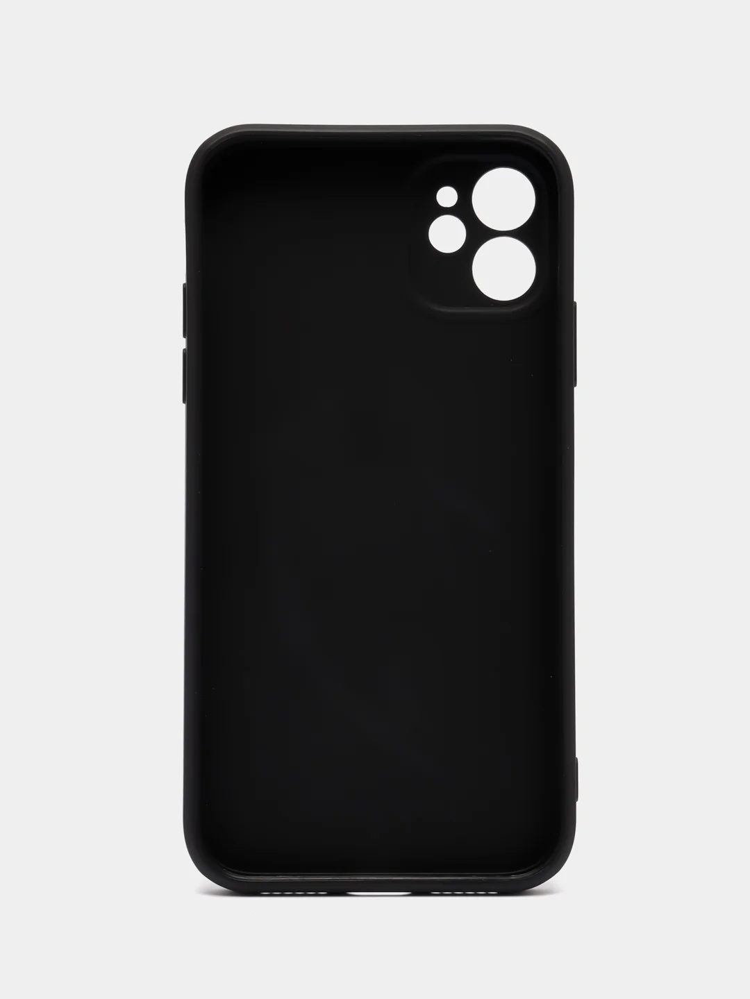 Черный чехол для iPhone 11, 12, 13, 14 с принтом, с защитой камеры