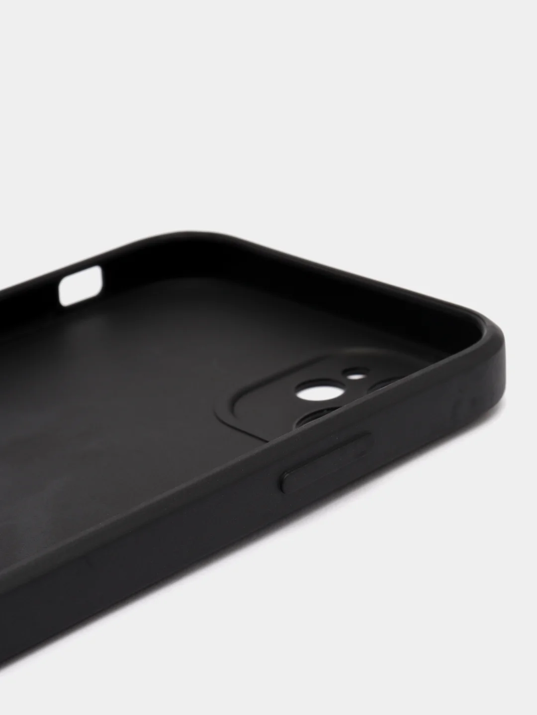 Черный чехол для iPhone 11, 12, 13, 14 с принтом, с защитой камеры