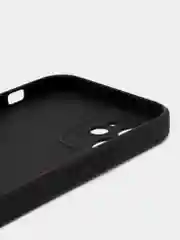 Черный чехол для iPhone 11, 12, 13, 14, с принтом, с защитой камеры