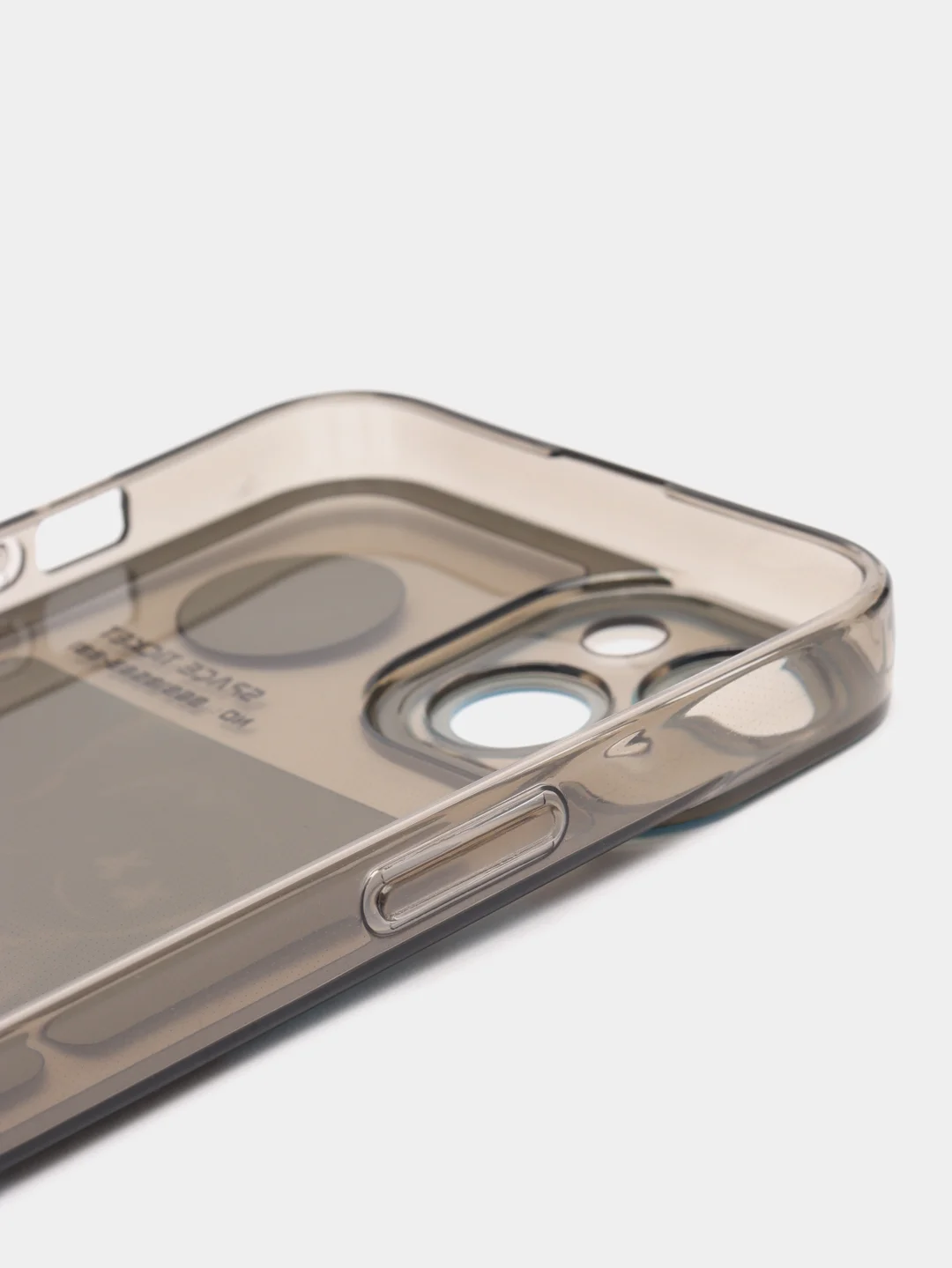 Синий меланж чехол для iPhone 11 12 13 14 Pro Max с принтом с защитой камеры космос астронавт айфон