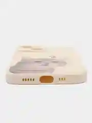 Молочный чехол для iPhone 11, 12, 13, 14, с принтом, с защитой камеры