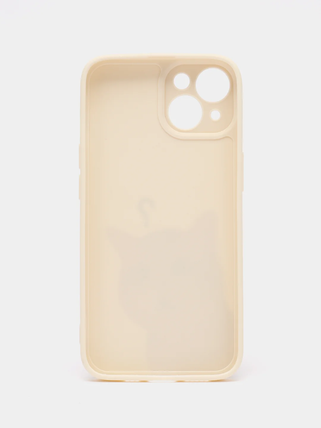 Молочный чехол для iPhone 11, 12, 13, 14, с принтом, с защитой камеры