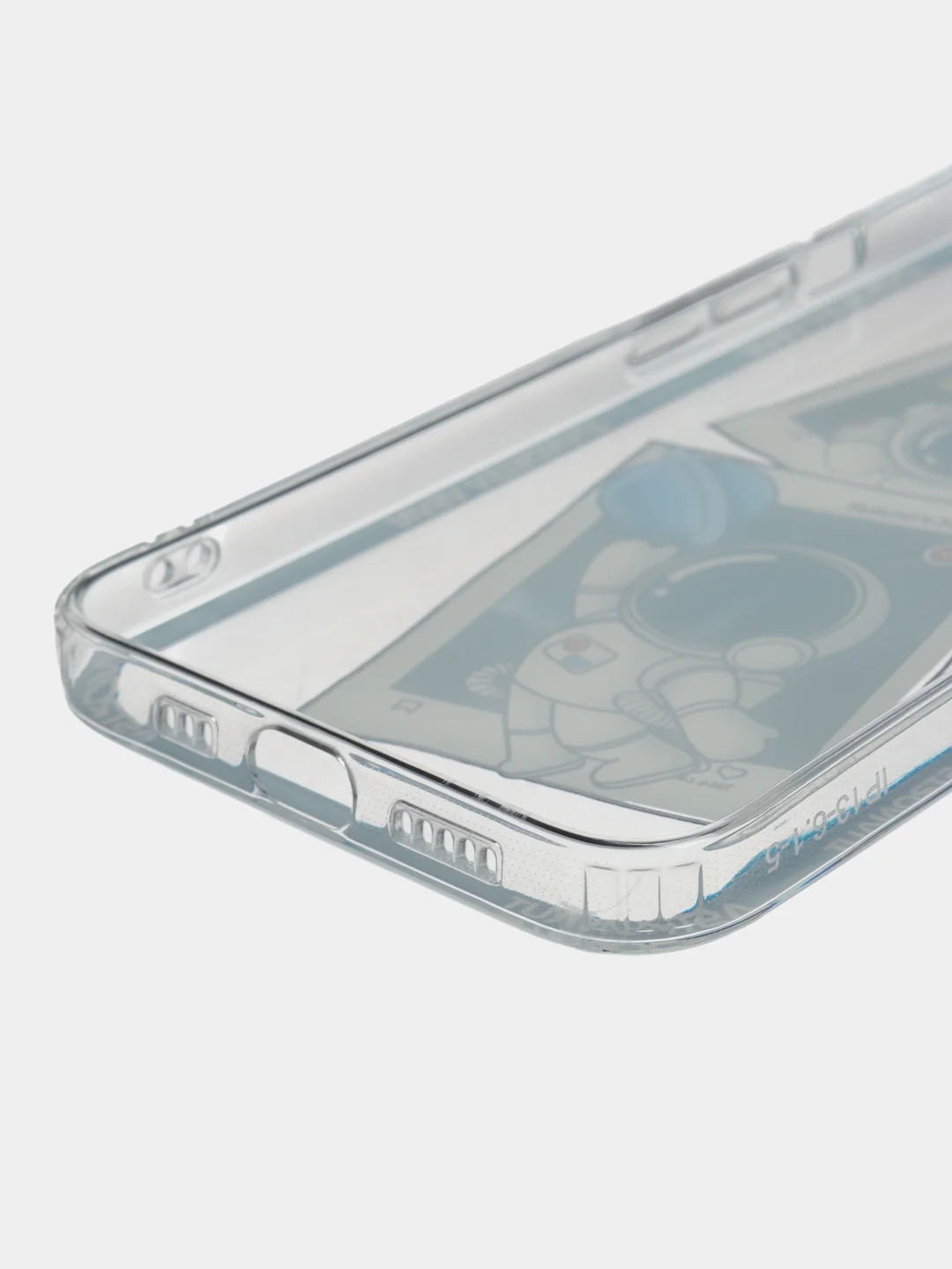 Синий чехол для iPhone 11 12 13 14 Pro Max с принтом с защитой камеры космос астронавт айфон