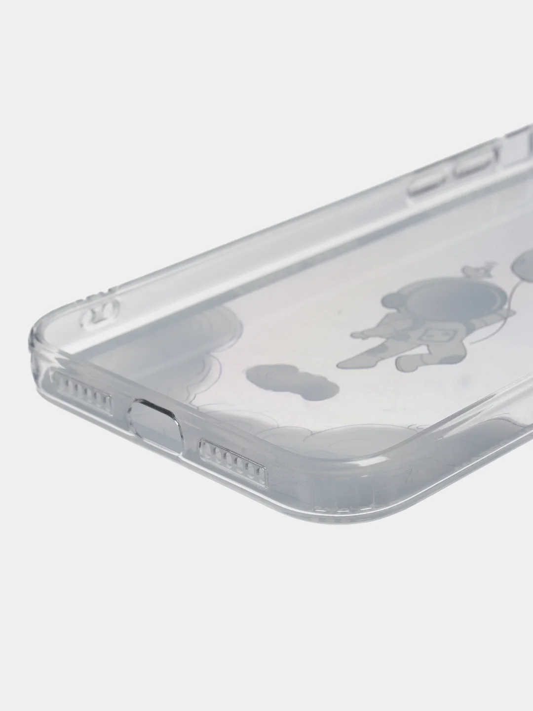 Лавандовый чехол для iPhone 11 12 13 14 Pro Max с принтом с защитой камеры космос астронавт айфон