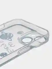 Светло-синий чехол для iPhone 11 12 13 14 Pro Max с принтом с защитой камеры космос астронавт айфон