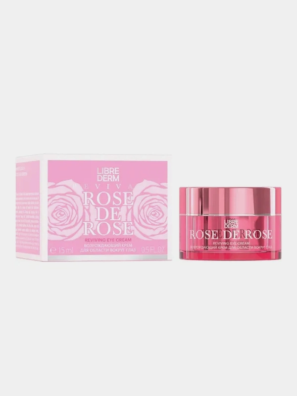Крем для области вокруг глаз LIBREDERM ROSE DE ROSE возрождающий, 15 мл