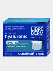 Гиалуроновый крем дневной Librederm Eco-refill, сменный блок, ультраувлажняющий, 50 мл