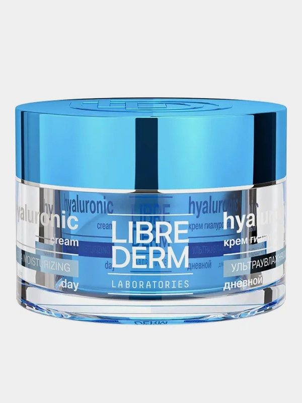 Гиалуроновый крем дневной LIBREDERM Eco-refill, ультраувлажняющий, для сухой кожи, 50 мл