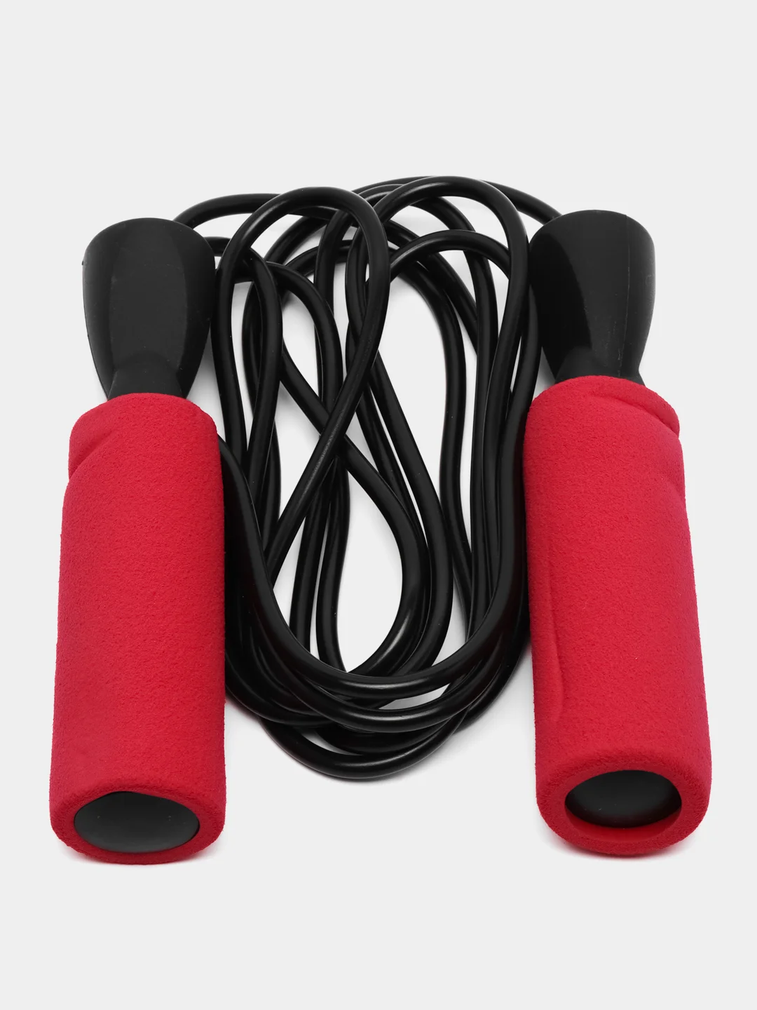 Фуксия скакалка спортивная, скакалка для тренировок 0,4см x 2,8м, рукоять 13см