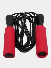 Фуксия скакалка спортивная, скакалка для тренировок 0,4см x 2,8м, рукоять 13см
