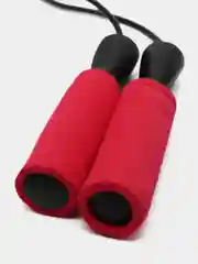 Фуксия скакалка спортивная, скакалка для тренировок 0,4см x 2,8м, рукоять 13см