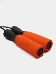 Оранжевый скакалка спортивная, скакалка для тренировок 0,4см x 2,8м, рукоять 13см