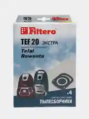 Мешки-пылесборники Filtero TEF 20 "ЭКСТРА", 4 штуки