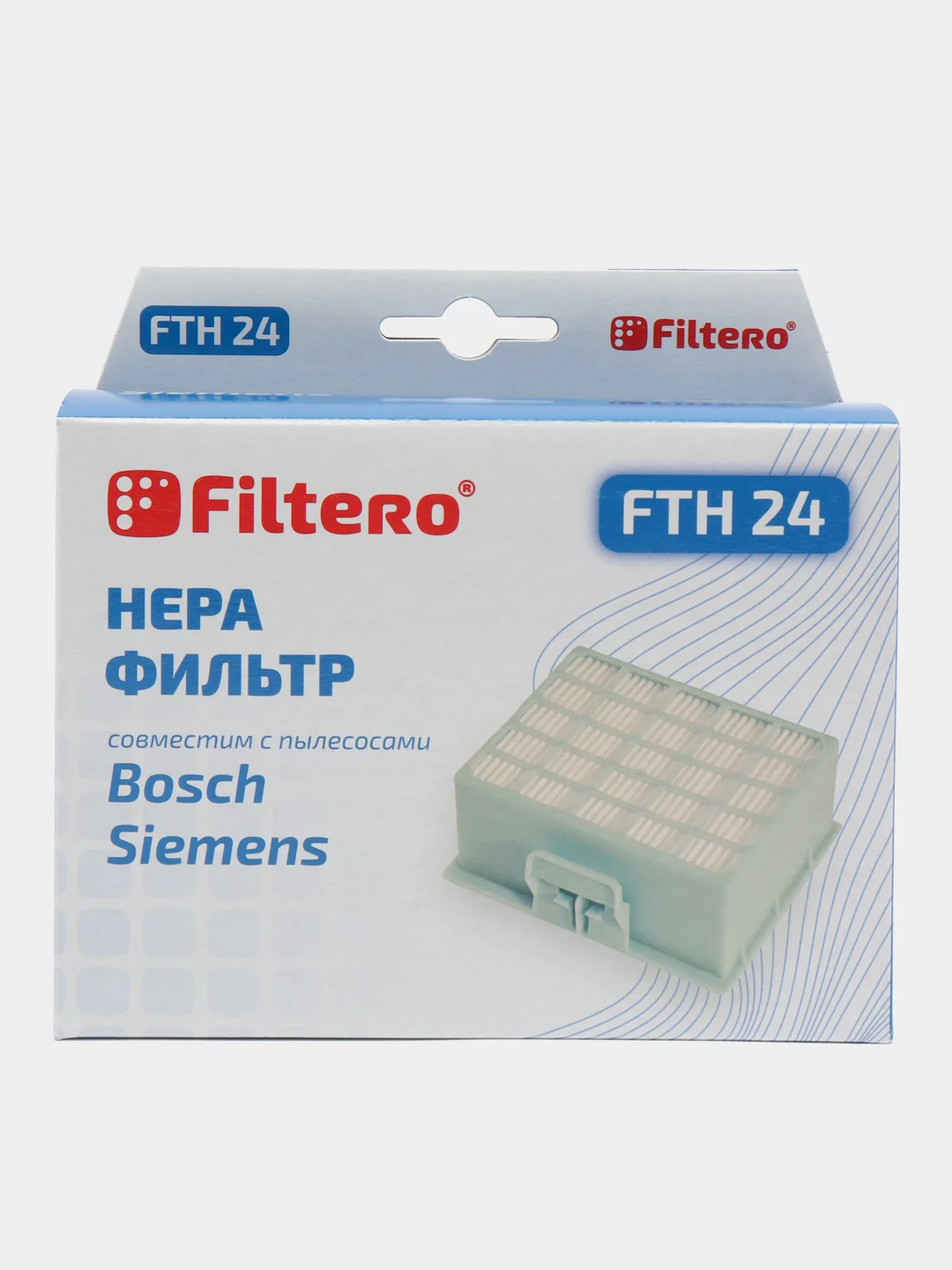 HEPA фильтр Filtero FTH 24 для пылесосов Bosch, Siemens