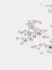 Черный стразы для маникюра, дизайна ногтей