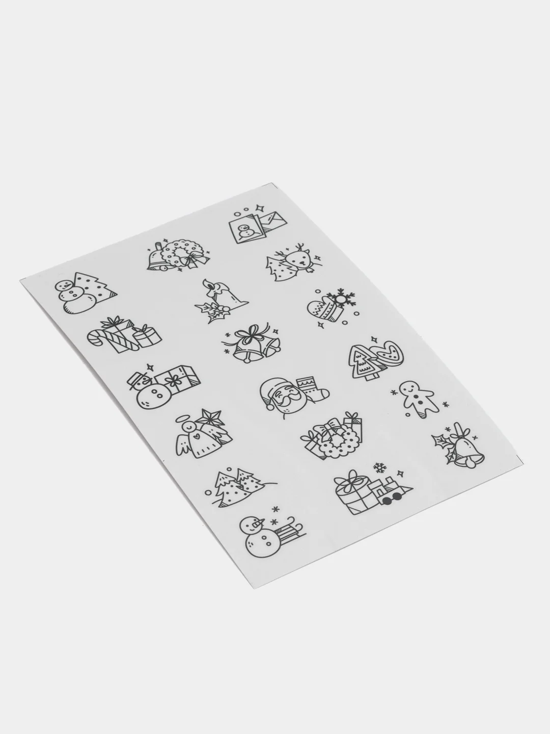 Переводные татуировки ZATATTOO "Новый Год"