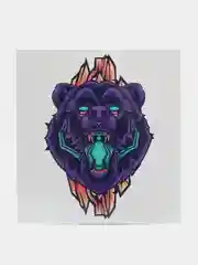 Переводные татуировки "Медведь", ZATATTOO