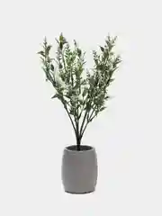 Белый лаванда пшеничная, искусственные цветы