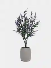 Фиолетовый лаванда пшеничная, искусственные цветы