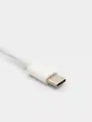 Белый переходник для наушников с Type-C на mini jack 3,5 мм