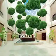 Декоративный парящий шар из искусственной зелени, ручная работа