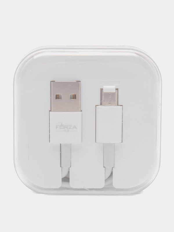 Кабель для зарядки Эталон Micro USB, 1 м, 2А, в пластиковом боксе