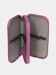 Пенал Schoolformat УЛЫБЧИВЫЕ КОТИКИ, 2 секции, 1 шт