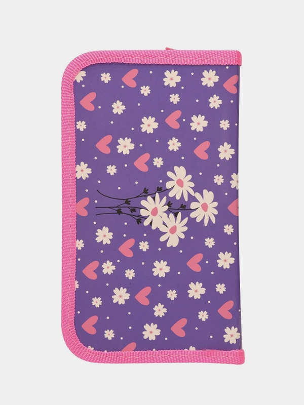 Пенал Schoolformat DAISY, 1 секция, 1шт
