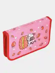 Пенал Schoolformat STRAWBERRY CAT, 1 секция, 1шт