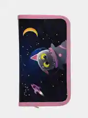 Пенал Schoolformat SPACE CAT, 1 секция, 1шт