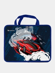 Папка для труда с ручкой А4 Schoolformat RED RIDE, 330х260х75 мм