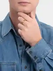 Золотой кольцо женское, мужское кольцо Cartier