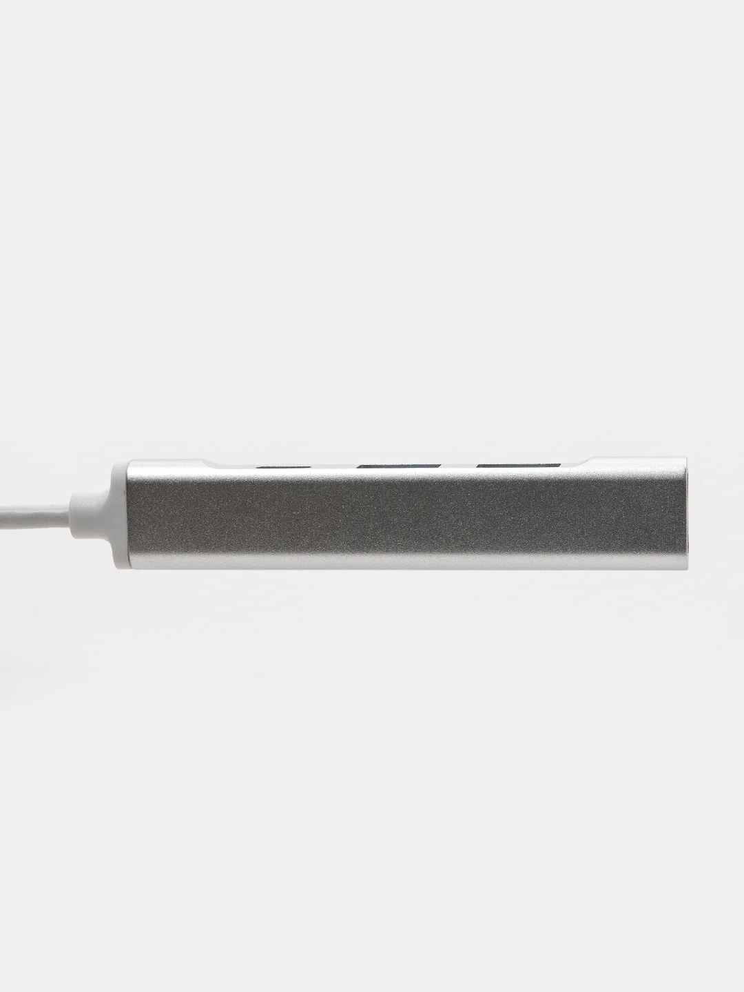 Серебряный usb разветвитель 3 порта + 1 Type-с порт