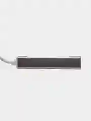 Серебряный usb разветвитель 3 порта + 1 Type-с порт