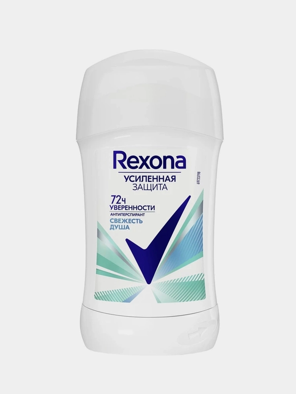 Антиперспирант-карандаш женский Rexona "Свежесть душа", усиленная защита, 40 мл
