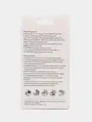 Бордовый накладные ногти, с дизайном