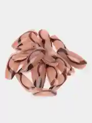 Бронзовый накладные ногти, с дизайном
