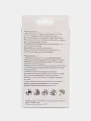 Коричневый накладные ногти, с дизайном