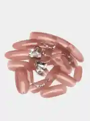 Ледяной накладные ногти, с дизайном