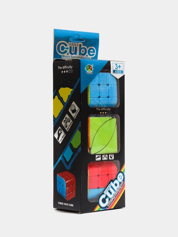 Набор головоломок Cube (в коробке 3 шт)