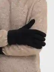 Черный перчатки мужские, зимние, спортивные